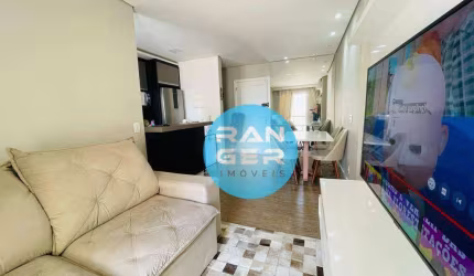 Apartamento com 2 dormitórios à venda, 64 m² por R$ 630.000 - Marapé - Santos/SP