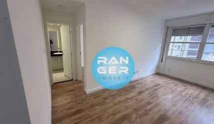 Apartamento com 1 dormitório à venda, 55 m² por R$ 357.000 -Bairro Pompeia - Santos/SP