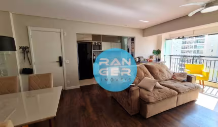 Apartamento de 84m² com dois quartos  e sala estendida predio com lazer completo