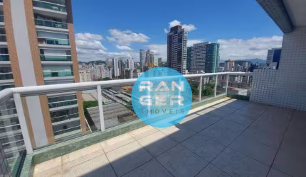 Apartamento com 3 dormitórios à venda, 127 m² por R$ 2.200.000,00 - Boqueirão - Santos/SP