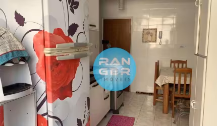 Apartamento com 1 dormitório para alugar, 46 m² por R$ 2.400,00/mês - Aparecida - Santos/SP
