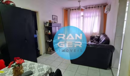 Apartamento com 1 dormitório à venda, 60 m² por R$ 330.000 - Embaré - Santos/SP