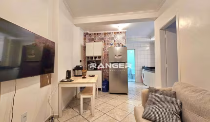 Apartamento 1 dormitório, 1 Vaga - José Menino - Santos/SP
