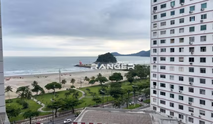 Apartamento 3 dormitórios com vista Mar - José Menino - Santos