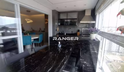 Apartamento com 3 dormitórios para alugar, 111 m² por R$ 9.800,00/mês - Ponta da Praia - Santos/SP