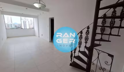 Cobertura com 3 dormitórios, 174 m² - venda por R$ 799.000,00 ou aluguel por R$ 8.546,00/mês - Ponta da Praia - Santos/SP