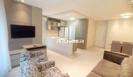 Apartamento com 1 dormitório para alugar, 68 m² por R$ 6.500,00/mês - Aparecida - Santos/SP
