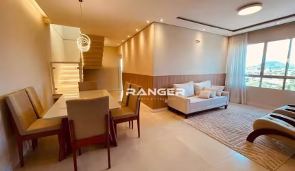 Cobertura com 3 dormitórios à venda, 241 m² por R$ 1.370.000,00 - Boqueirão - Santos/SP