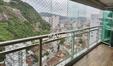 Apartamento com 3 dormitórios, 2 vagas e lazer completo - Santos/SP