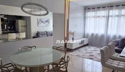 Apartamento com 2 dormitórios para alugar, 86 m² por R$ 5.400,00/mês - Boqueirão - Santos/SP