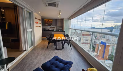 Apartamento com 3 dormitórios e 3 suítes no bairro do Gonzaga em Santos