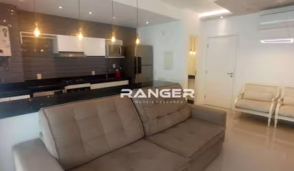 Apartamento com 1 dormitório para alugar, 57 m² por R$ 6.500,00/mês - Gonzaga - Santos/SP