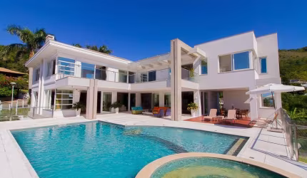 Casa para Venda em Florianópolis, Praia Brava, 6 dormitórios, 6 suítes, 9 banheiros, 8 vagas