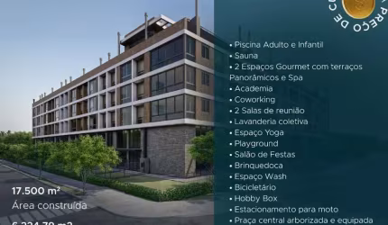 Apartamento para Venda em Florianópolis, Jurerê, 1 dormitório, 1 suíte, 2 banheiros, 1 vaga