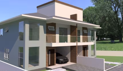 Casa para Venda em Florianópolis, Cachoeira Do Bom Jesus, 3 dormitórios, 3 suítes, 4 banheiros, 1 vaga