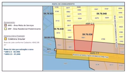 Terreno para Venda em Florianópolis, Carianos