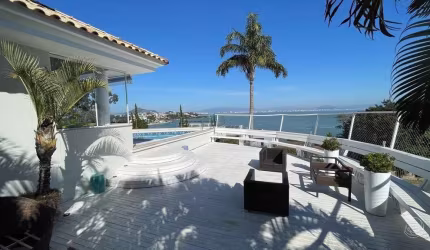 Casa para Venda em Florianópolis, Cacupé, 5 dormitórios, 4 suítes, 6 banheiros, 4 vagas