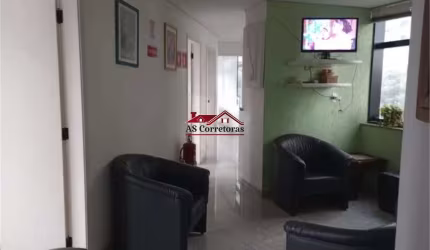 Sala Comercial de Alto Padrão em Condomínio na Bela Vista, Osasco-SP: 3 salas, 3 banheiros, 3 vagas, 124m².