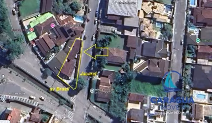 Casa em localização privilegiada para edificar comércio - Centro/Sumaré - Caraguatatuba - SP