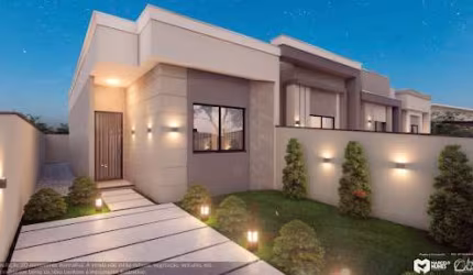 Casa com 2 dormitórios à venda, 53 m² por R$ 349.900,00 - Loteamento Vila das Palmeiras - Tijucas/SC