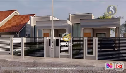 Casa com 3 dormitórios à venda, 95 m² por R$ 585.000,00 - XV de Novembro - Tijucas/SC