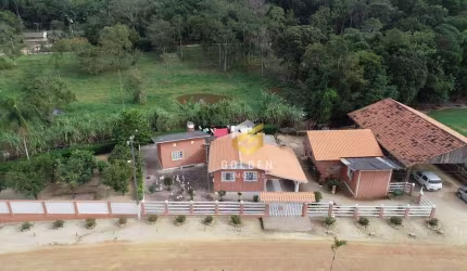 Sítio com 4 dormitórios à venda, 1750 m² por R$ 750.0 - Ctg Silva Neto - Canelinha/SC