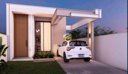 Casa com 2 dormitórios à venda, 70 m² por R$ 579.000,00 - Mata Atlântica - Tijucas/SC