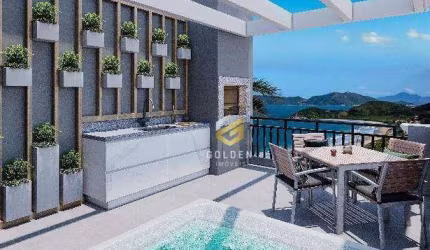 Cobertura DUPLEX com 3 dormitórios à venda, 144 m² por R$ 2.680.000 - Quatro Ilhas - Bombinhas/SC