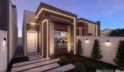 Casa com 2 dormitórios à venda, 63 m² por R$ 475.000,00 - Mata Atlântica - Tijucas/SC