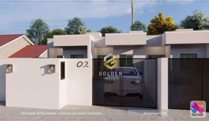 Casa com 2 dormitórios à venda, 60 m² por R$ 300.000,00 - Nova Descoberta - Tijucas/SC
