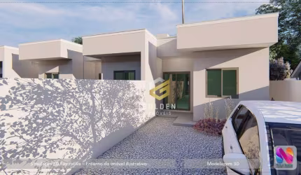 Casa com 2 dormitórios à venda, 60 m² por R$ 280.000,00 - Nova Descoberta - Tijucas/SC