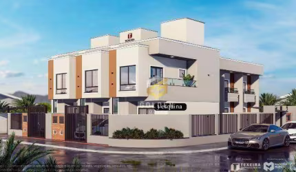 Sobrado com 2 dormitórios à venda, 63 m² por R$ 367.000,00 - Loteamento Flora e Flora - Tijucas/SC