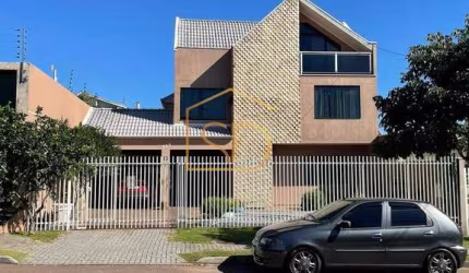 Moderno Sobrado Triplex com 4 quartos 1 suíte máster , 304,58m², à venda em São José dos Pinhais, Aristocrata