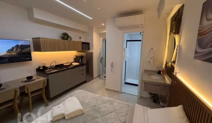 Apartamento com 1 quarto à venda na Avenida Agami, 174, Moema, São Paulo por R$ 550.000