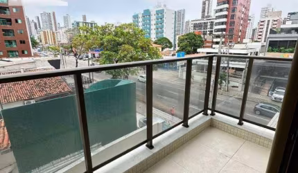 Apartamento com vista-mar de 56m² com 2 quartos à venda por R$ 780.000 - Cabo Branco - João Pessoa/PB
