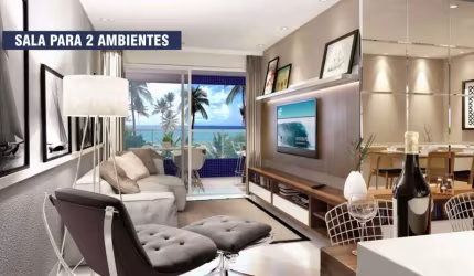 Apartamento com 3 dormitórios à venda, 105 m² por R$ 1.000.000,00 - Camboinha - Cabedelo/PB