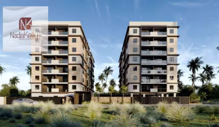 Apartamento com 2 dormitórios à venda, 52 m² por R$ 383.130,00 - Amazônia Park - Cabedelo/PB