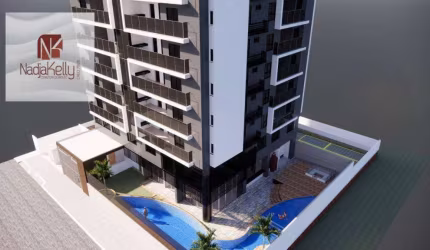Apartamento com 2 dormitórios à venda, 65 m² por R$ 575.552,87 - Altiplano Cabo Branco - João Pessoa/PB