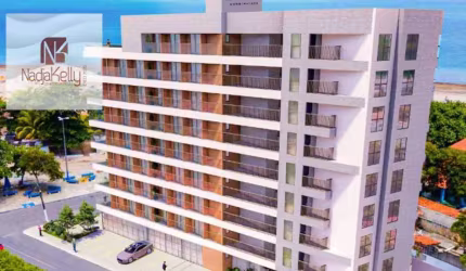 Flat com 1 dormitório à venda, 23 m² por R$ 289.900,00 - Vila Sao Joao - Cabedelo/PB