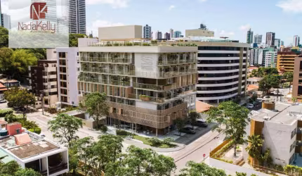Flat com 1 dormitório à venda, 59 m² por R$ 759.900,00 - Cabo Branco - João Pessoa/PB