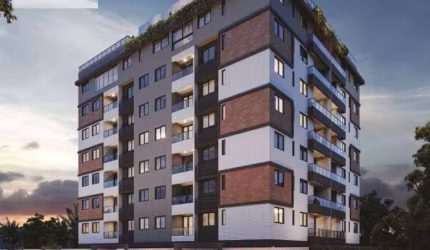 Apartamento de 77m² com 3 quartos e a 144m. do mar a venda por R$ 530.000 - Poço - Cabedelo/PB