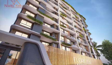 Flat com 1 dormitório à venda, 29 m² por R$ 313.948,69 - Intermares - Cabedelo/PB