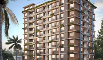 Apartamento com 3 dormitórios à venda, 77 m² por R$ 615.583,00 - Intermares - Cabedelo/PB