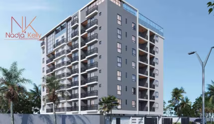 Apartamento de 81m² com 3 Quartos, a 3Mnts. do mar a venda por R$ 472.230 - Loteamento Bela Vista - Cabedelo/PB