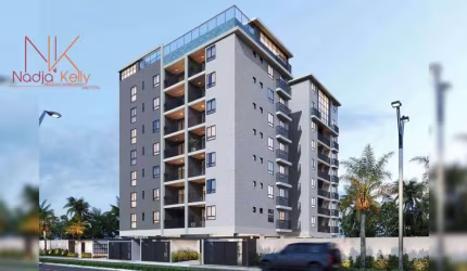 Apartamento de 50m² com 2 Quartos, a 3Mnts. do mar a venda por R$ 314.942 - Loteamento Bela Vista - Cabedelo/PB