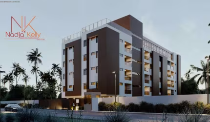 Apartamento Térreo de 78m² com 3 quartos a venda por R$ 522.934 - Praia Formosa - Cabedelo/PB