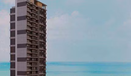 Apartamento de 102m² com 3 quartos e varanda gourmet  a venda por R$ 1.408.000 - Altiplano Cabo Branco - João Pessoa/PB