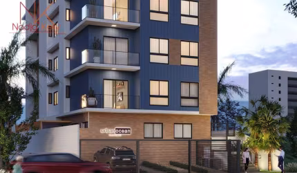 Apartamentos de 34m² com 1 quarto a 50m. da praia a venda por R$ 372.767 - Intermares - Cabedelo/PB