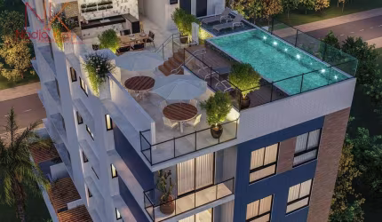 Apartamentos de 48m² com 2 quartos a 50m. da praia a venda por R$ 470.499 - Intermares - Cabedelo/PB