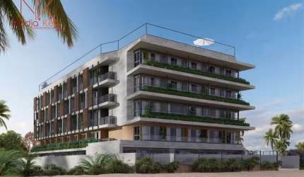 Flat Pé na areia com 27m²  a venda por R$ 510.089 - Jardim Oceania - João Pessoa/PB
